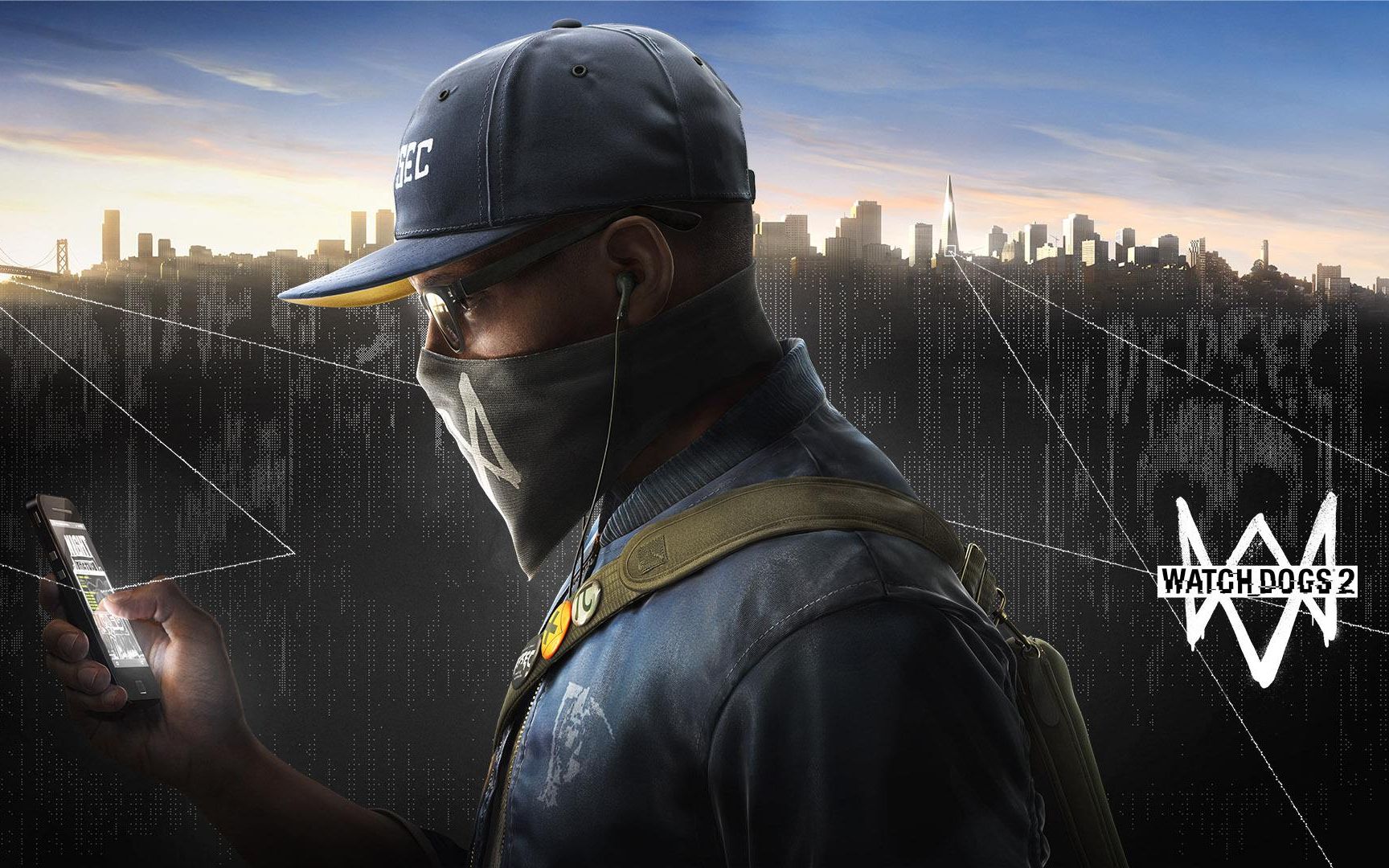 watch dogs 2看门狗2——猛男重返旧金山,飙车好玩的