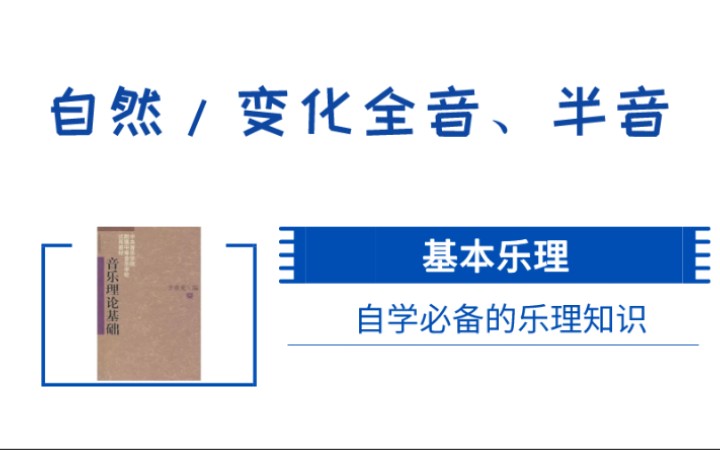 35.【音的知识】如何识别自然全音/半音、变化全音/半音?哔哩哔哩bilibili