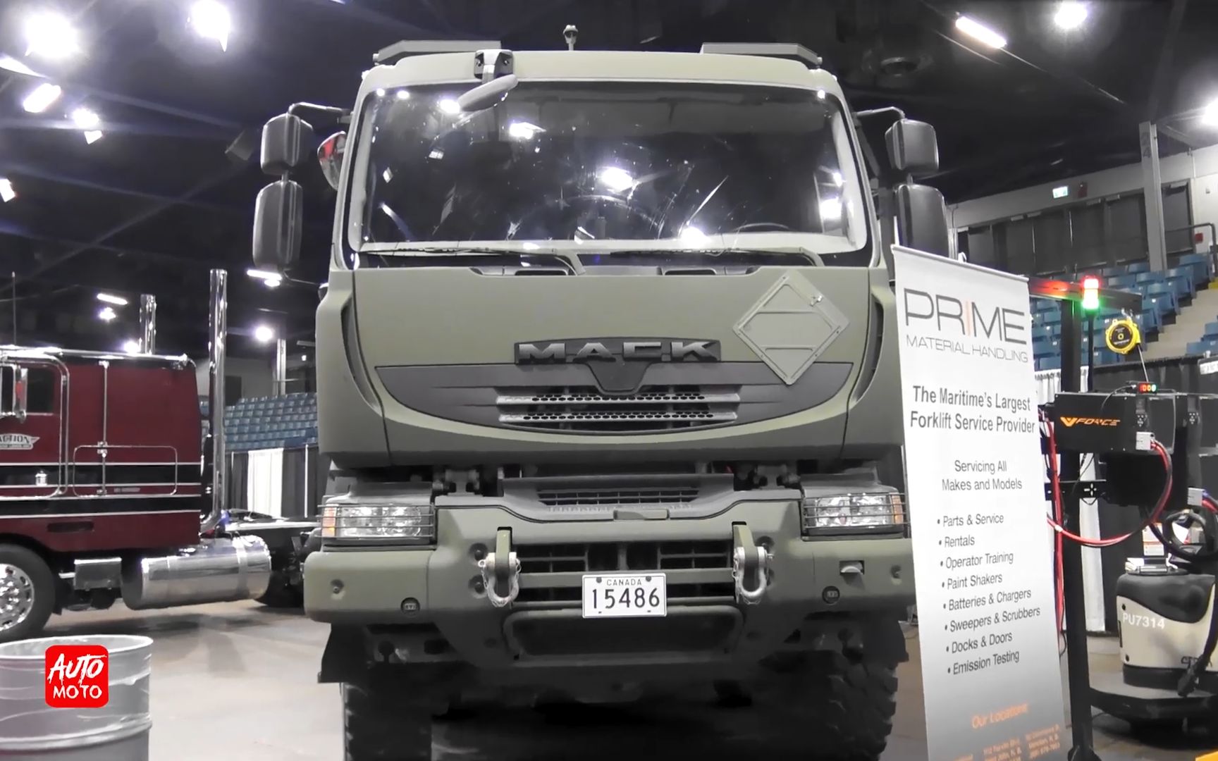 马克mack msvs smp加拿大军用卡车