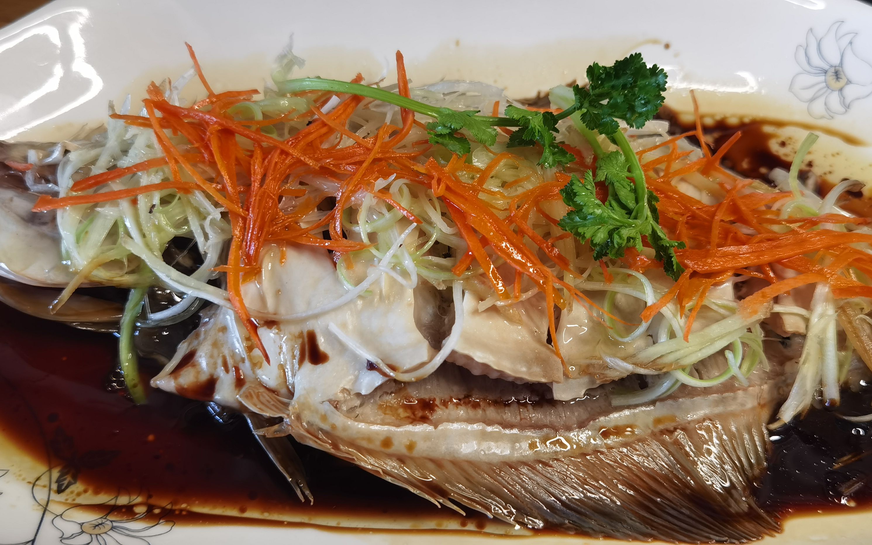 假期余额不足,来点清淡的大鱼大肉吧,清蒸石浆鱼-胖叔会做饭-胖叔会
