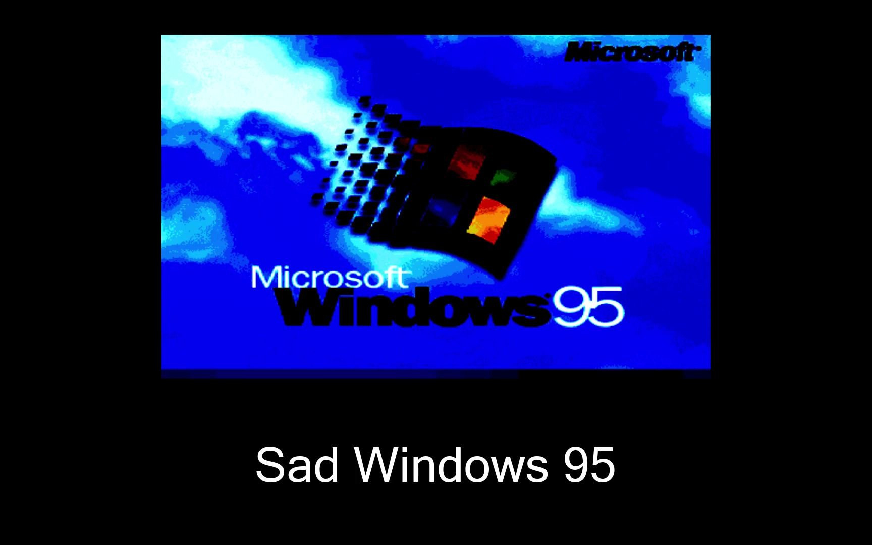 让你在这奇妙的2分钟体验到不同版本的windows95系统开机音效