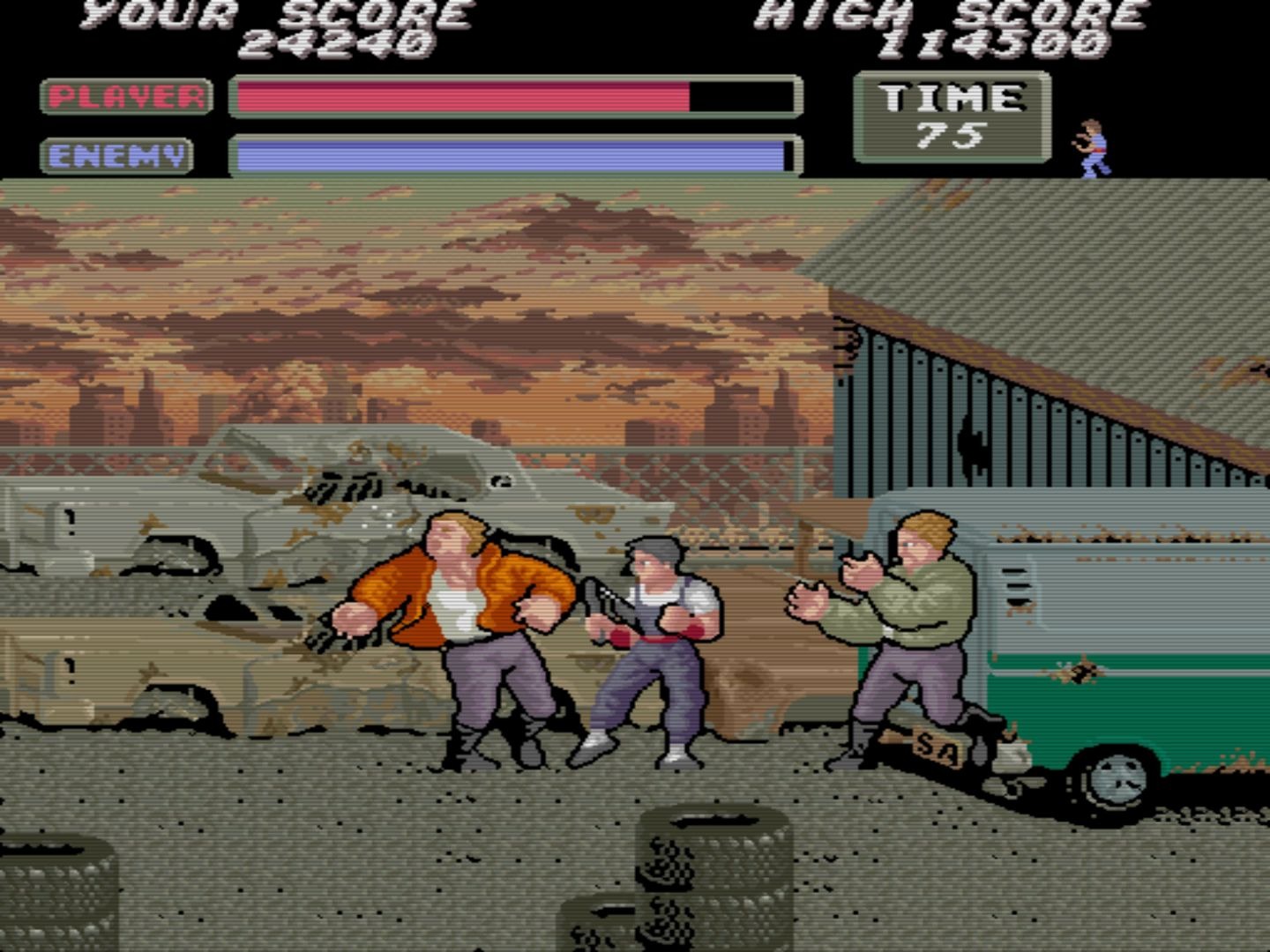 【成龙踢馆2】难度非常诡异和恐怖的经典街机游戏 vigilante (world)