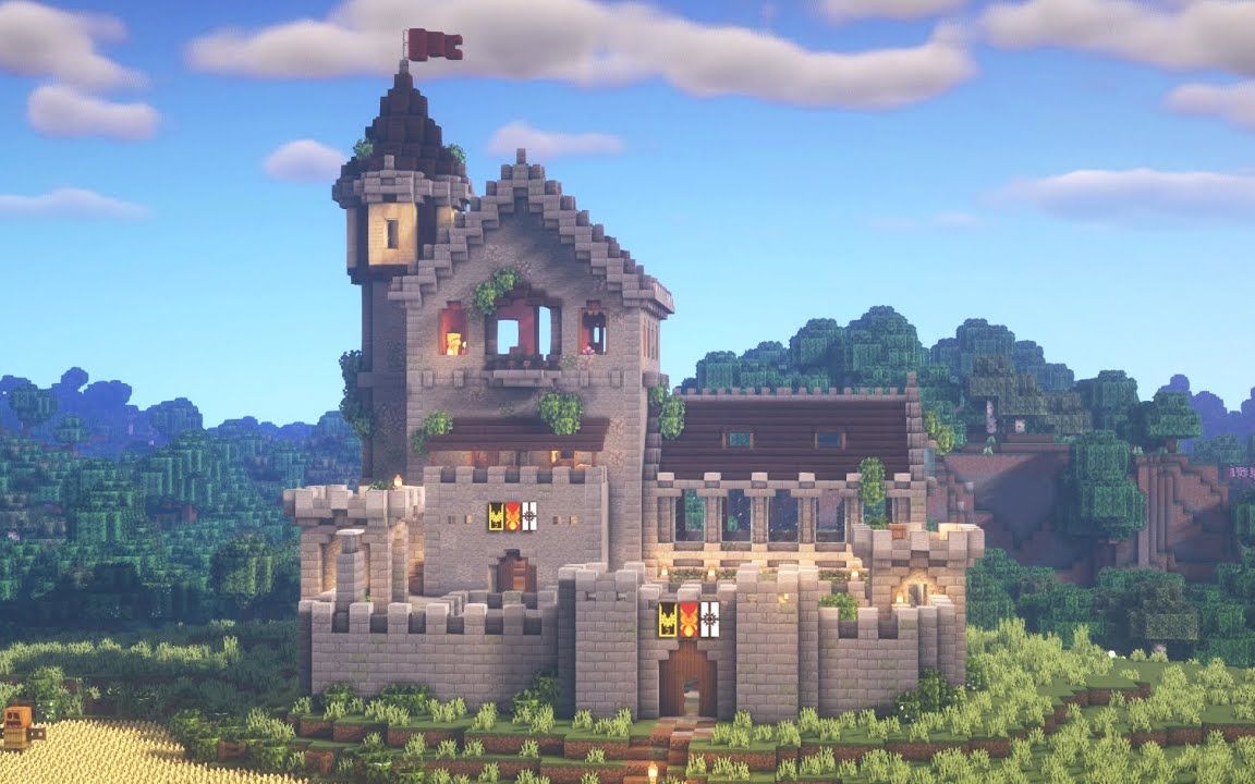 我的世界中世纪城堡教程 游戏我的世界求助