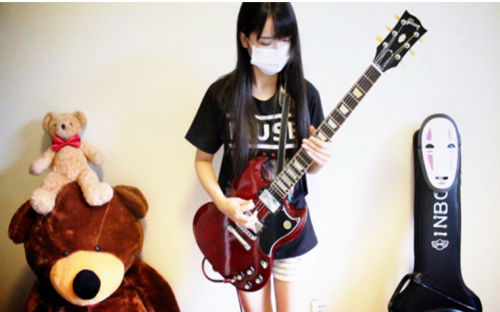 [图]【MUSE】Supermassive Black Hole超级黑洞-guitar cover【安燃】