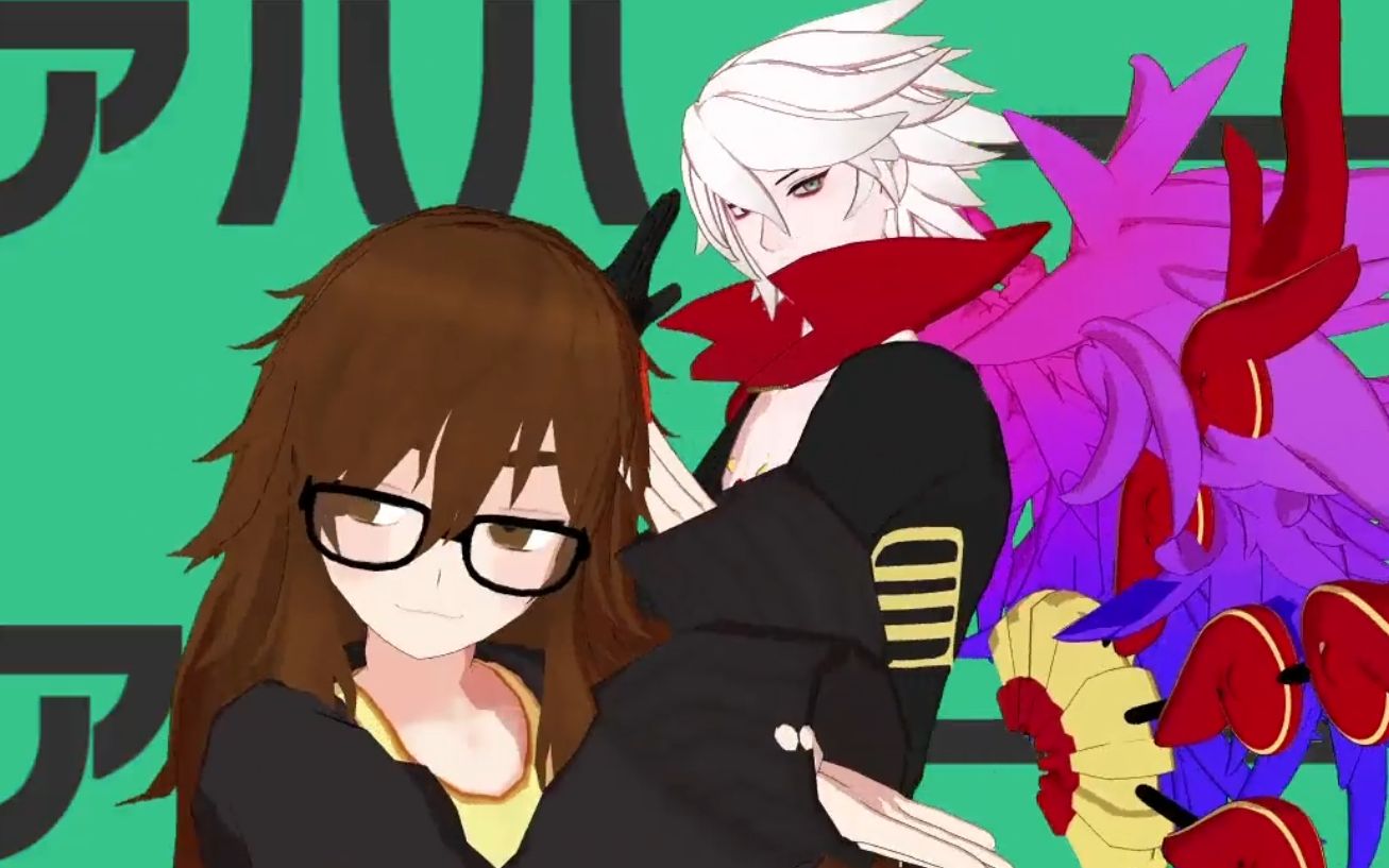 【fate/mmd】迦尔纳和吉娜可的彗星ハネムーン_哔哩哔哩 (゜-゜)つロ