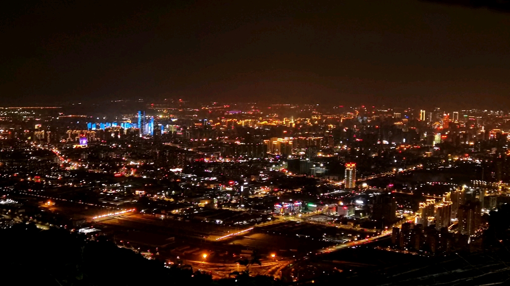 鼓岭夜景图片