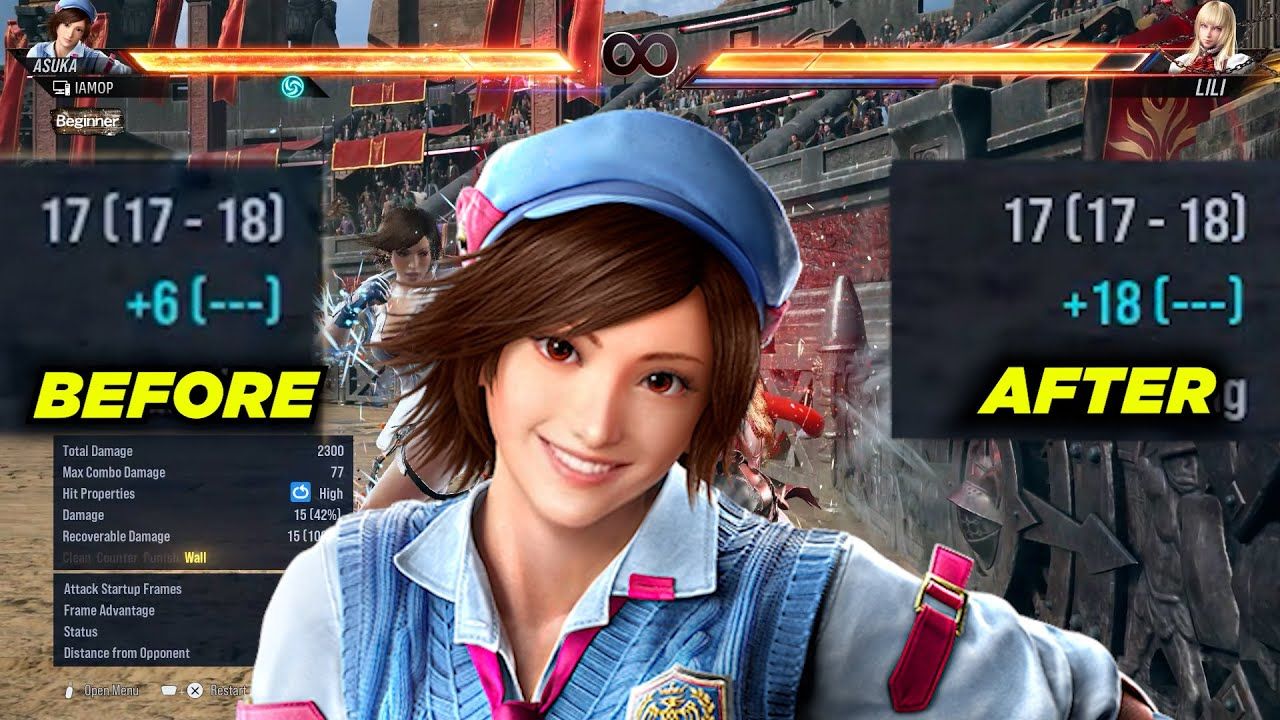 铁拳8 铁拳8 1.04补丁 风间飞鸟改动对比一览(24.05.09)