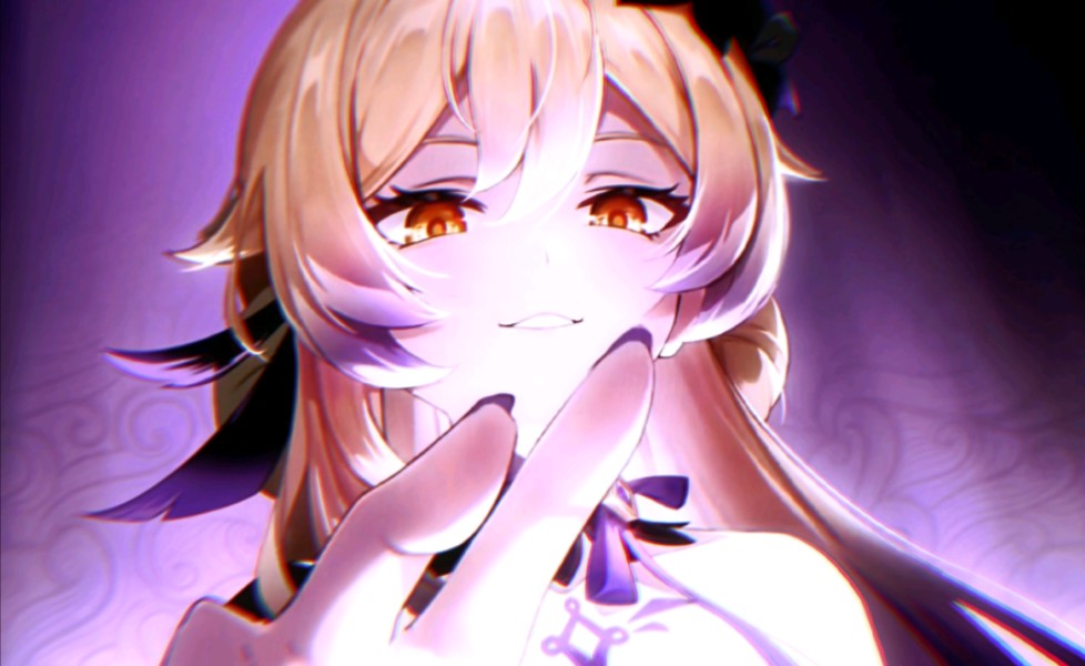 黑化版的深渊荧妹真的太爱了【2024原神生日会】