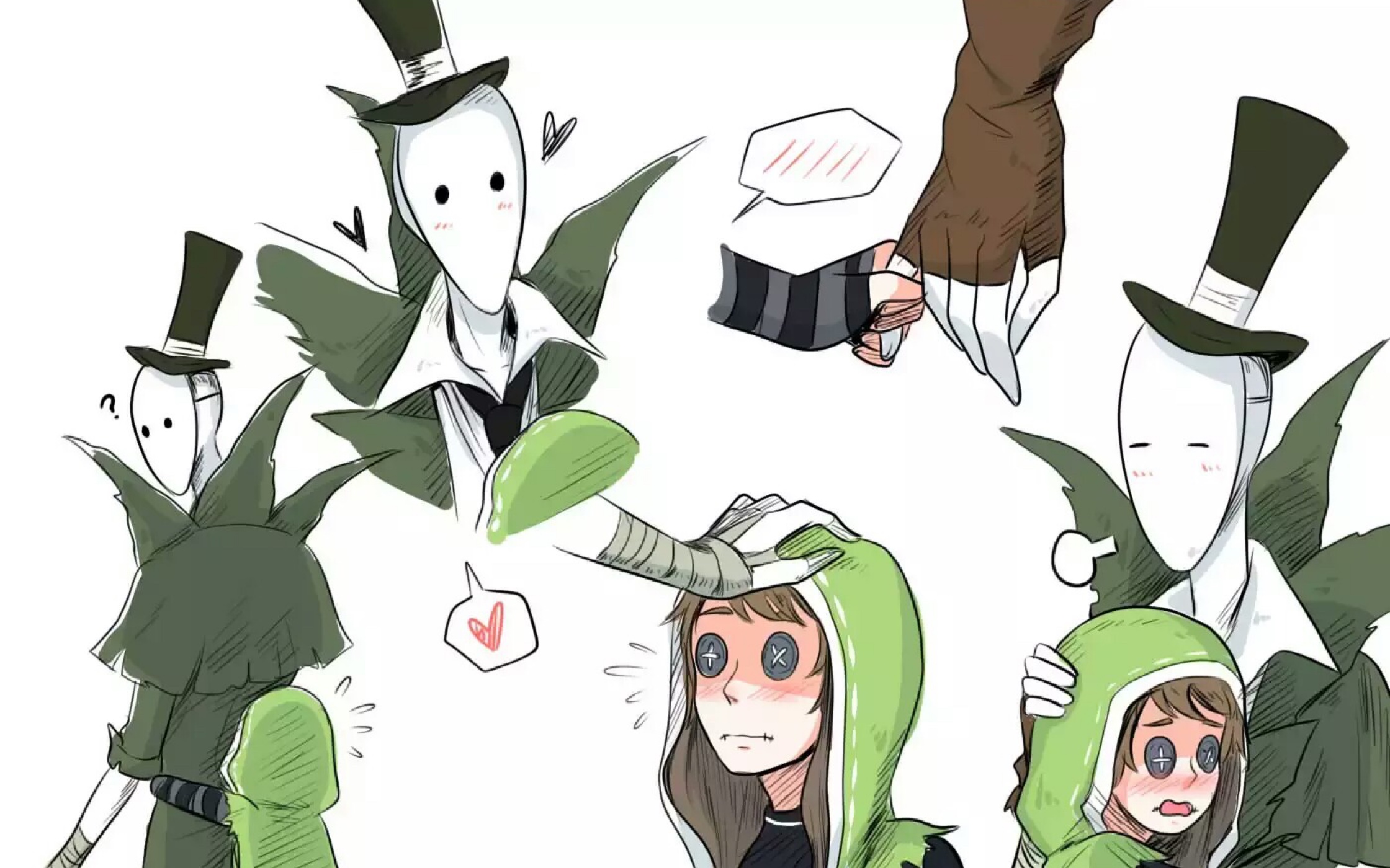 【第五人格/杰佣】终于某一天 某杰克也手滑把狼崽挂上了椅子…悲剧!