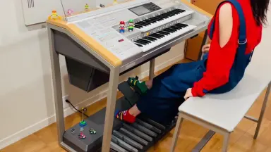 超貴重　HITACHIＳ1 マリオブラザーズスペシャル Oh!FM-7 : パンチボール マリオブラザーズ（ハドソンソフト