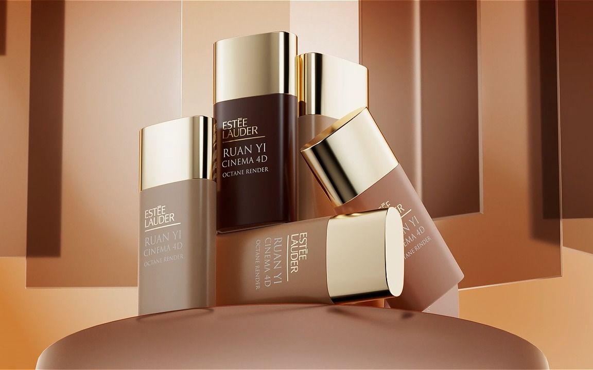 化妆品 c4d动态练习