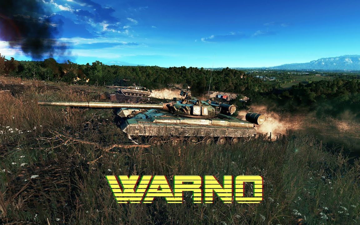 「warno」重制t-80b模型的展示