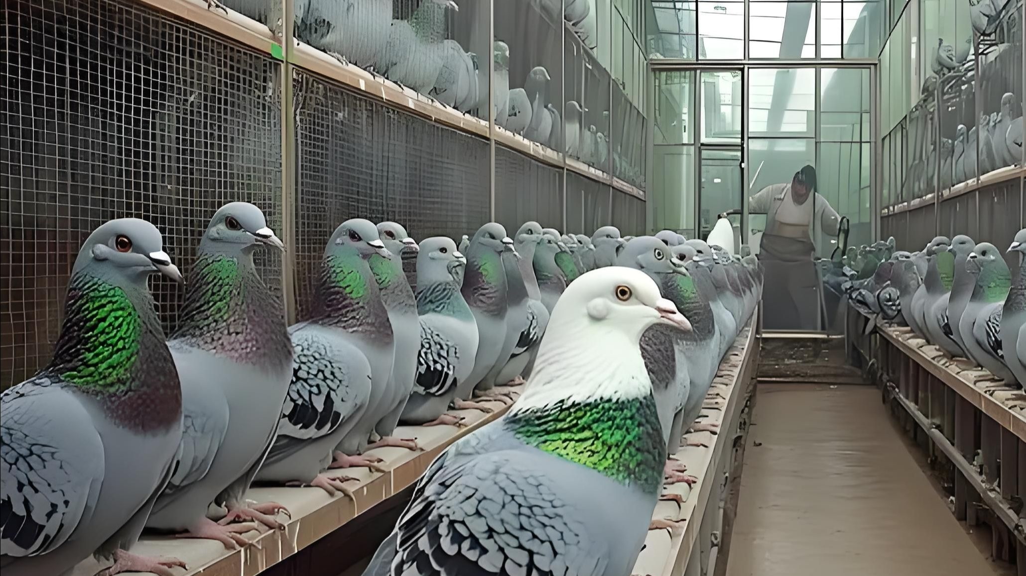中国百万鸽子变佳肴!探秘全球最大肉鸽养殖基地全流程