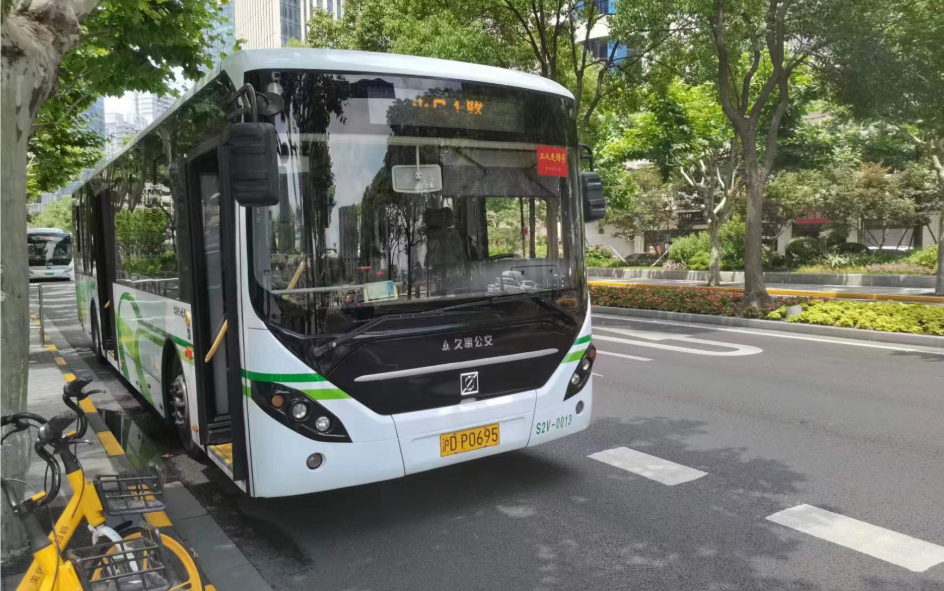 【巴士一公司】上海公交61路全程前方展望 pov 吴淞路天潼路—政悦路