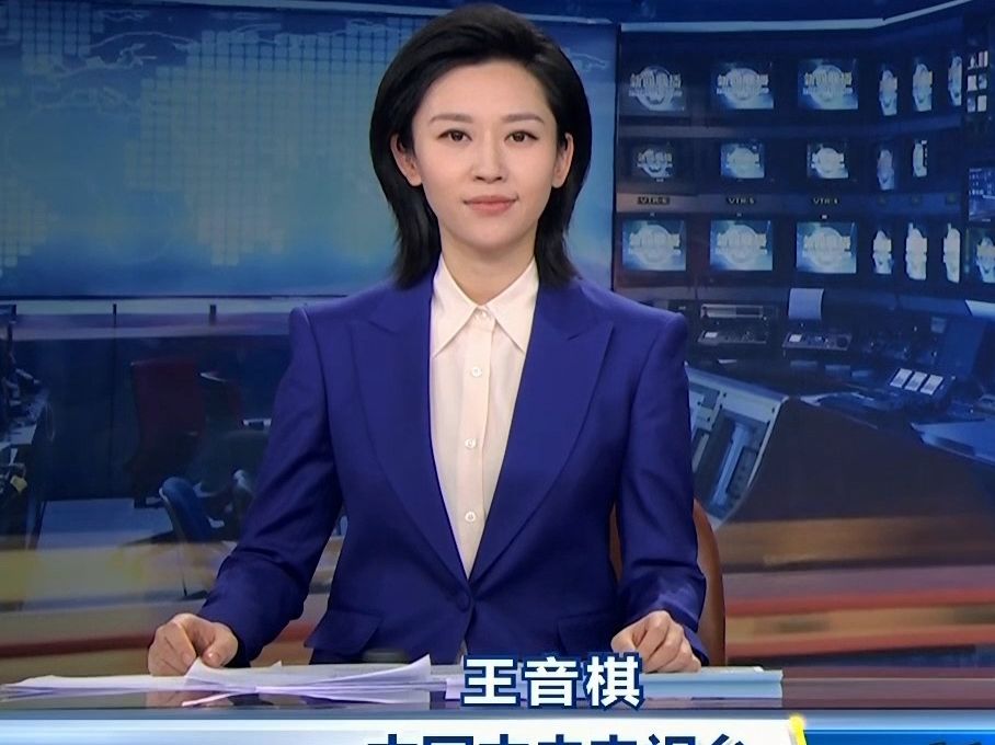 央视美女主播王音棋图片