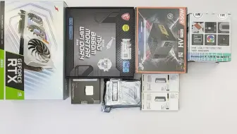 I5 12490F+RTX3060白色电脑主机的沉浸式硬件开箱和DIY装机视频原声版