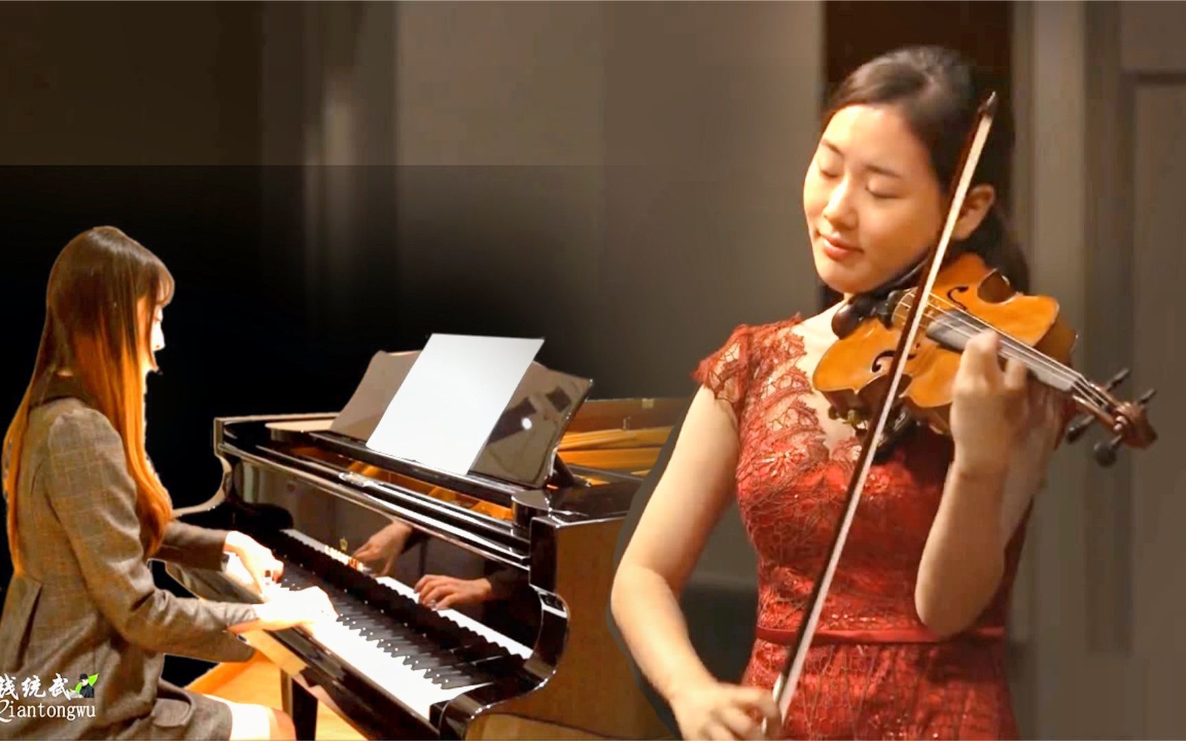 小提琴协奏曲《梁祝》,韩国小提琴手-宋智媛 演奏,如痴如醉_哔哩哔哩