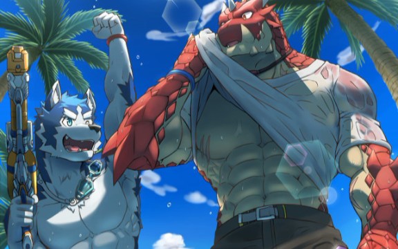 furry兽人超燃卡点据说这一周的b站都是他的了千万别眨眼