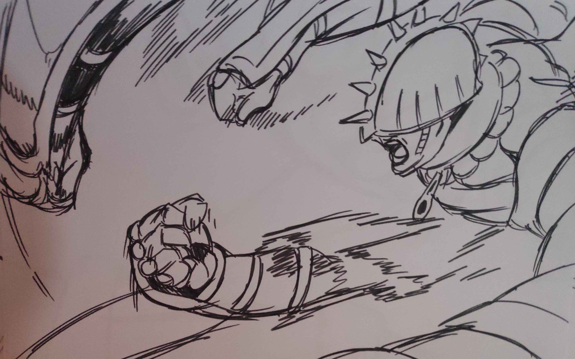 终极爆肝手绘jojo的奇妙冒险黄金之风op