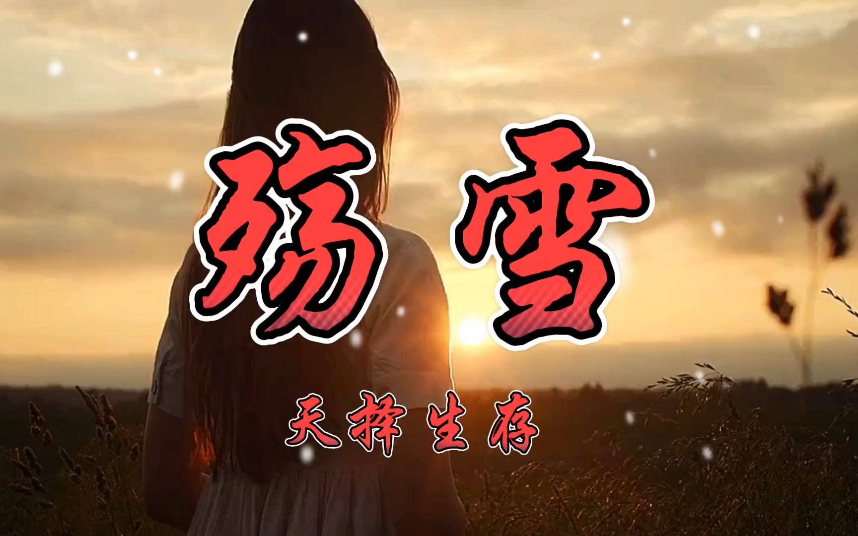 殇雪:想你是我戒不掉的习惯