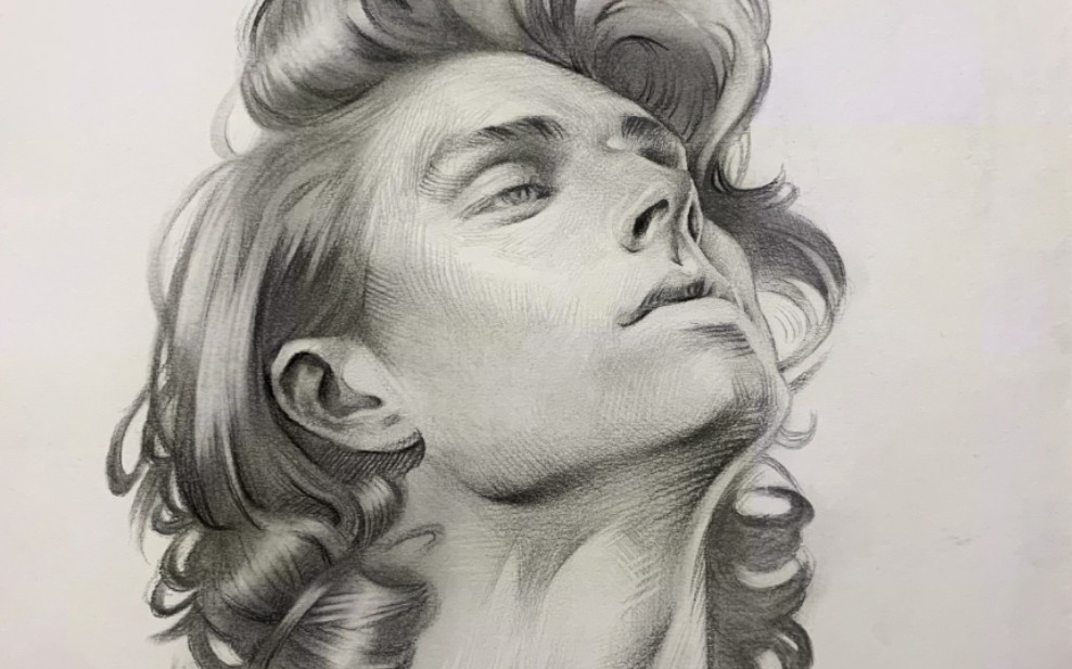 【素描】画一个干干净净的小哥哥