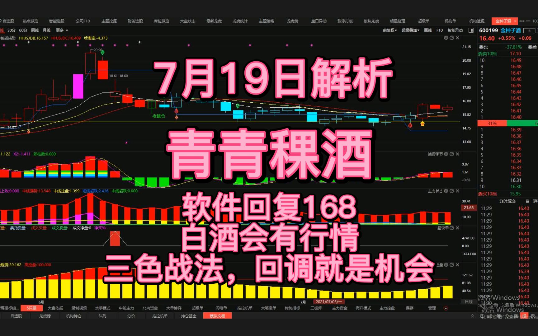 青青稞酒:三色战法,回调就是机会哔哩哔哩bilibili