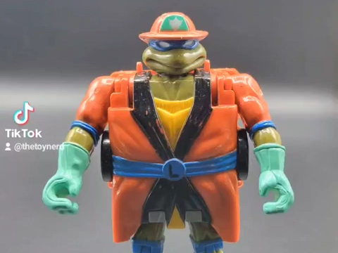 定格动画 彩星playmates 忍者神龟tmnt - road ready mutations - leo