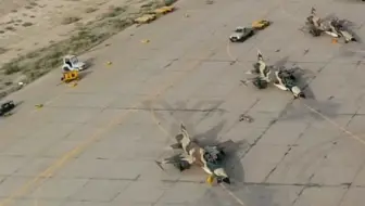 繁忙的伊朗空军基地