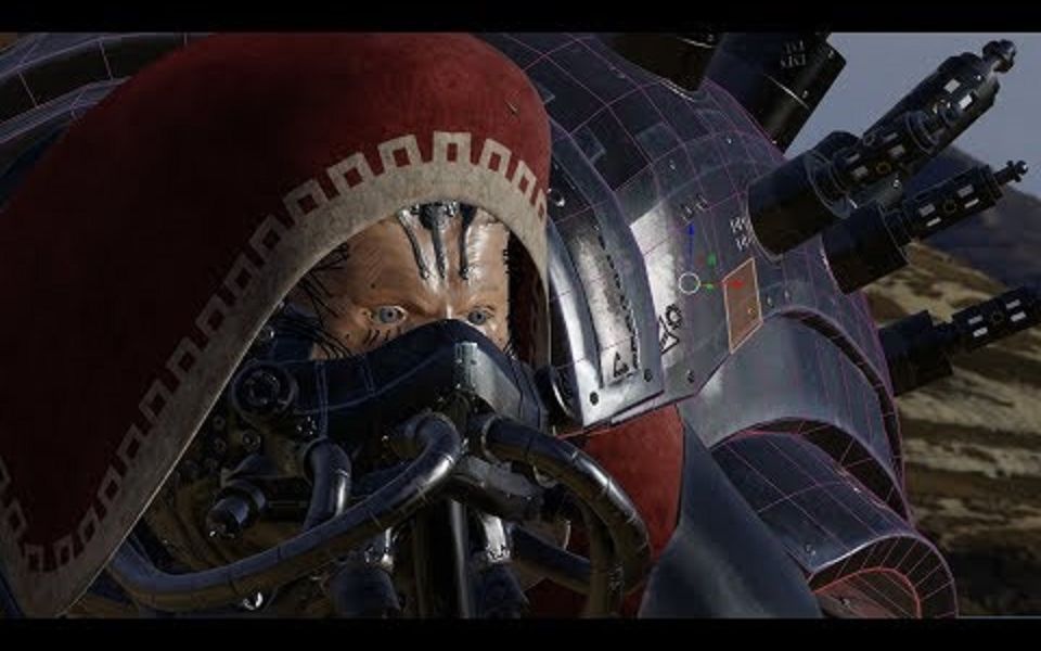 战锤40k同人动画omniscient预告里的泰坦铸造厂制作特辑