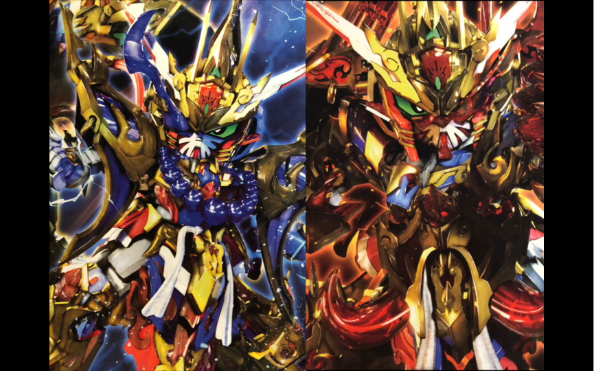 sd高达群英集-悟空脉冲dx套装 混世魔猴 版件一览