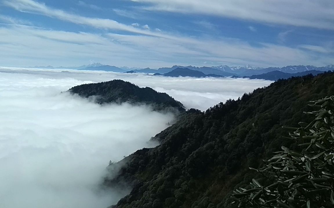 彭州铁瓦殿云海