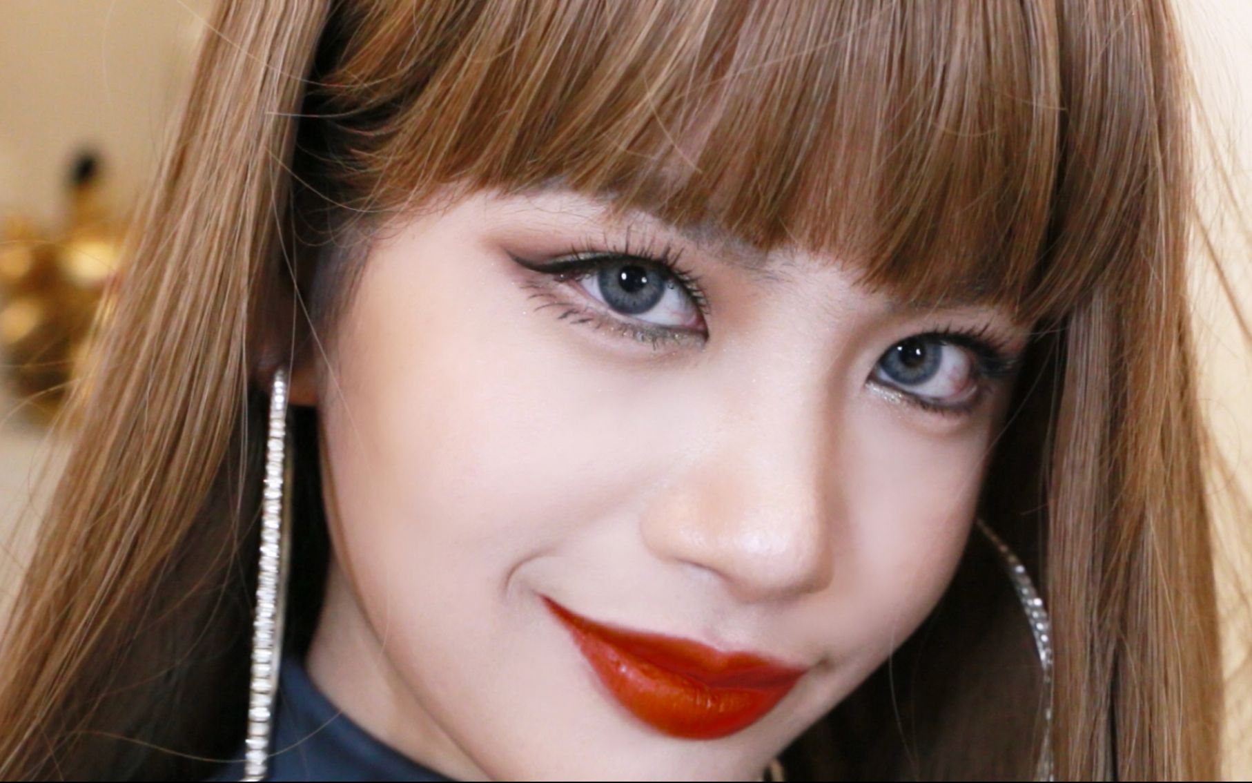 lisa仿妆79超a甜辣女团妆容