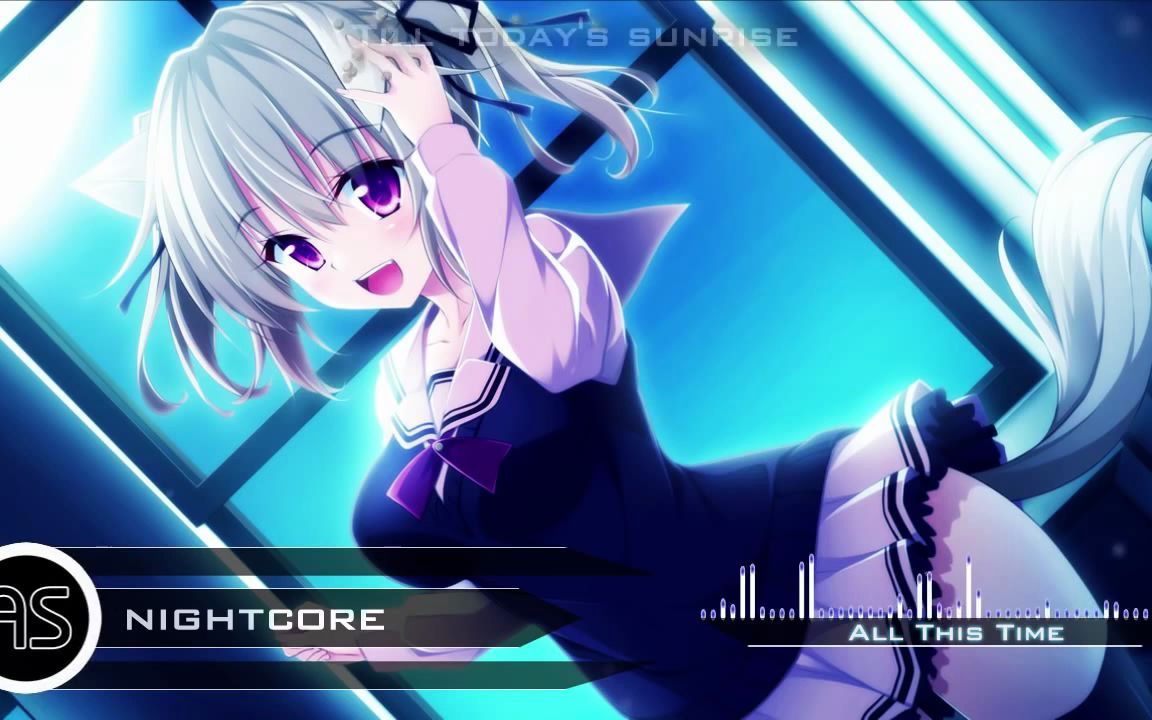 [图]【NightCore】All This Time - [Lyrics]