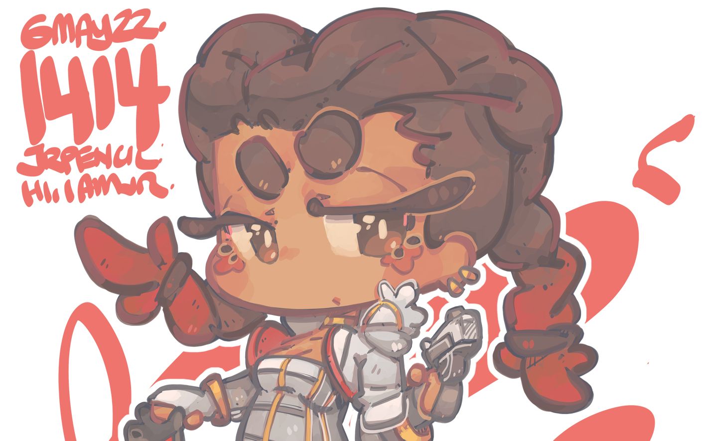 1414 - 罗芭 / apex英雄 / 原速度