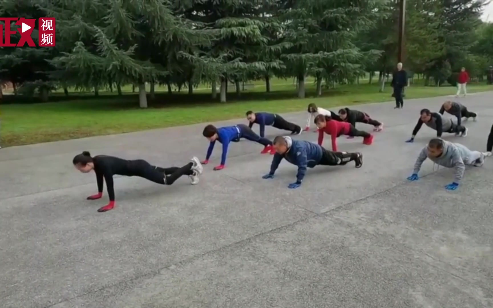 女子模仿十多种动物爬行治好腰病!多人开始效仿