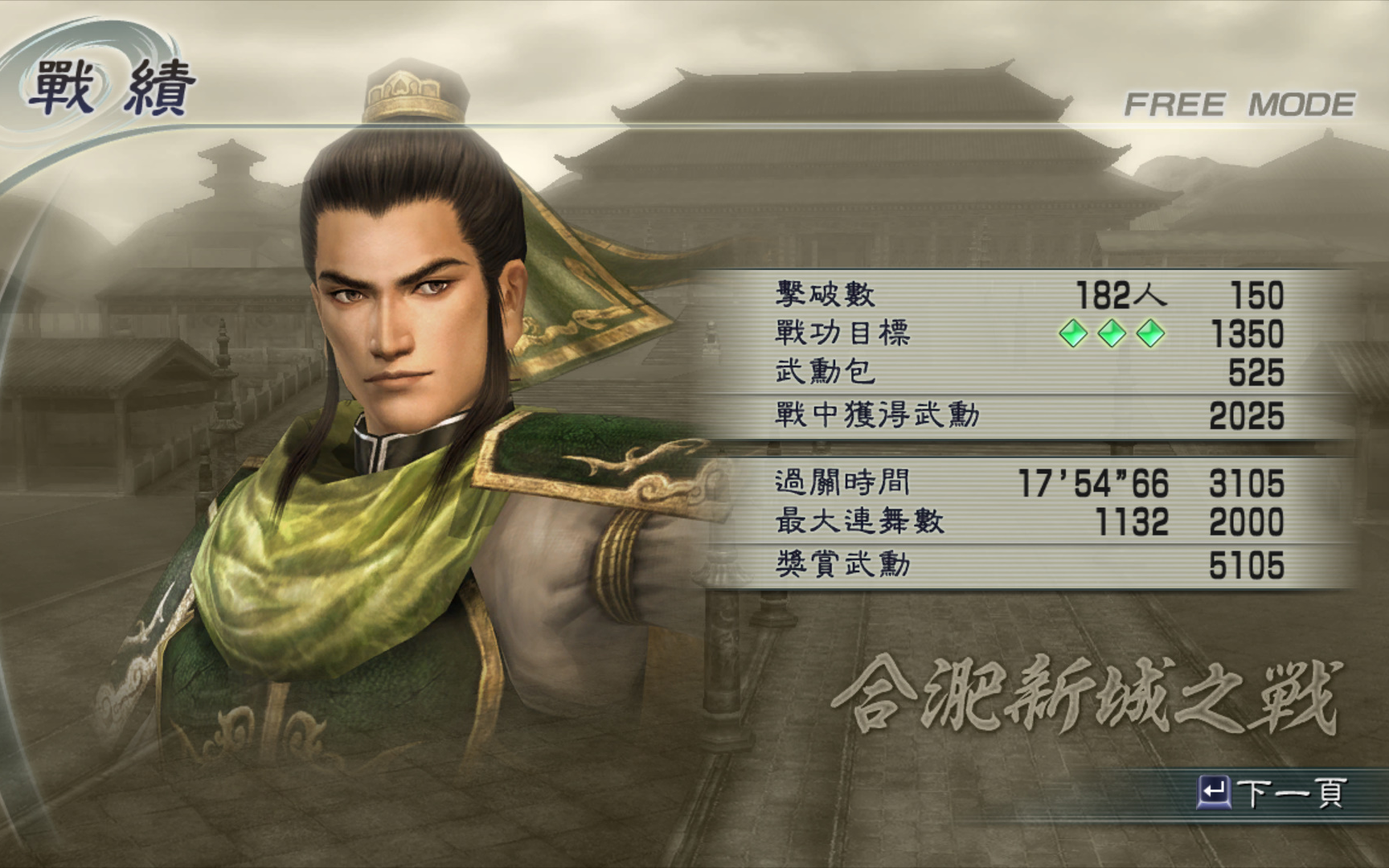 【真三国无双5】刘备背无闪0无双0特殊技 合肥新城之战魏军 全灭无