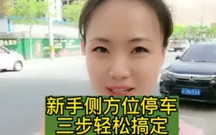 Download Video: 新手学会三步轻松搞定侧方位停车，耶！