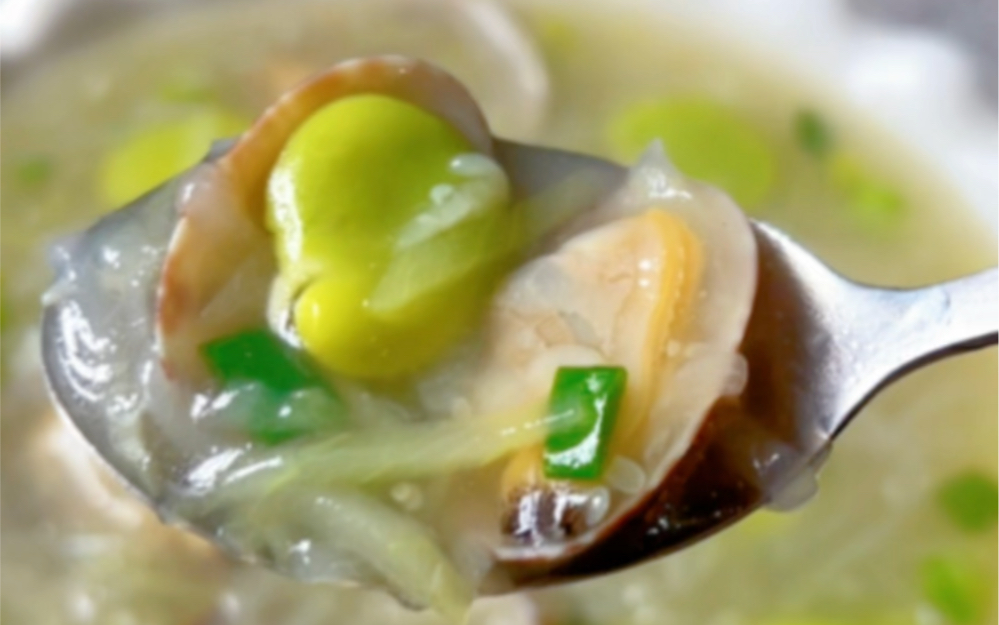 夜开花蚕豆羹,一道值得一做再做的家常菜