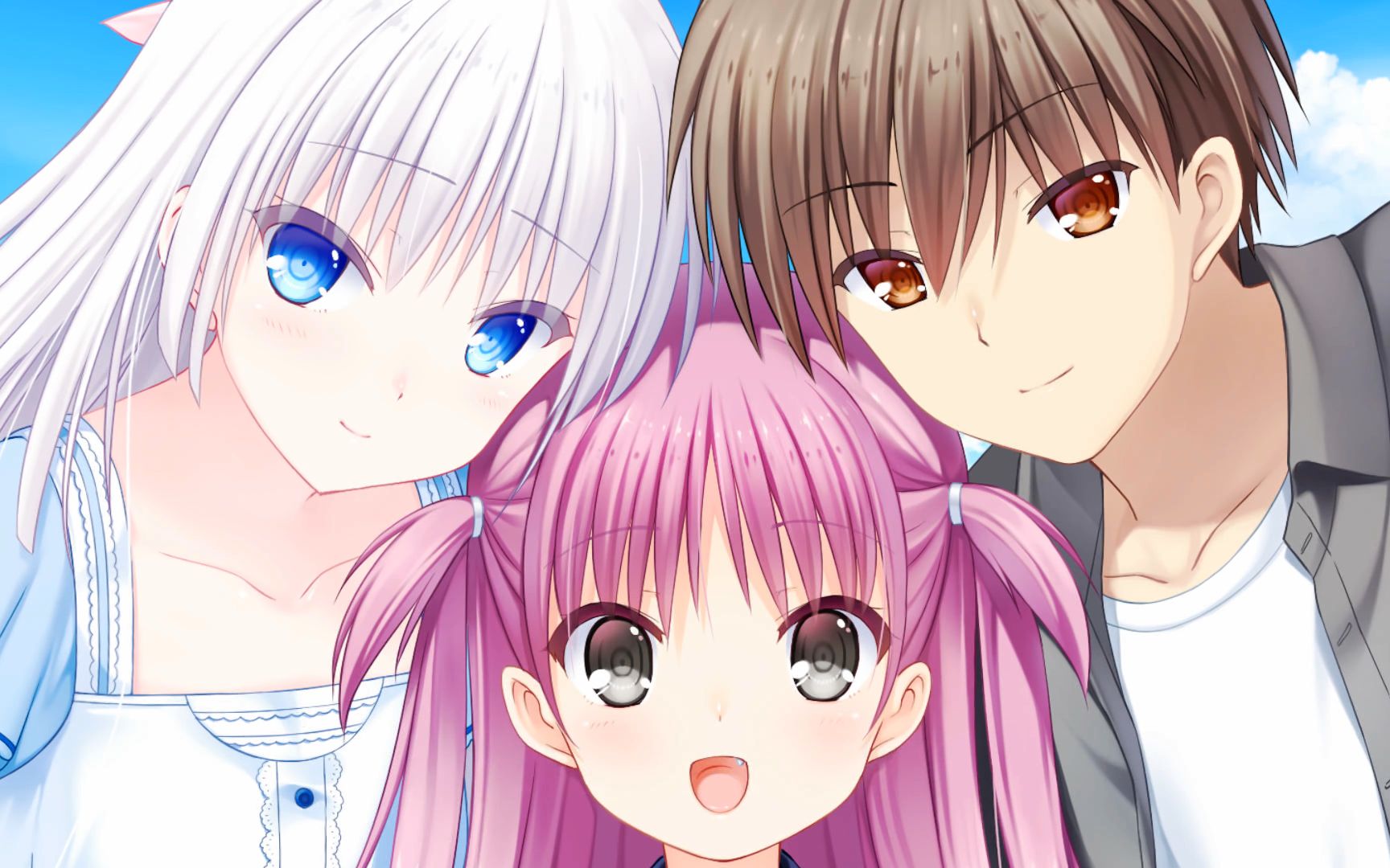 [图]夏日口袋 反射蓝 Summer Pockets REFLECTION BLUE ED02 ポケットをふくらませて 中文特效字幕