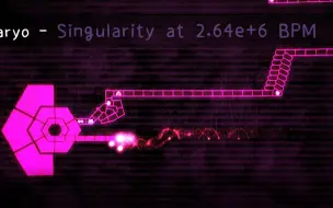 Download Video: 【冰与火之舞/自制谱】当快到极致的Hypertone来的ADOFAI中？Kobaryo - Singularity at 2.64e+6 BPM