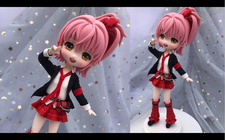 守护甜心亚梦超轻粘土手办