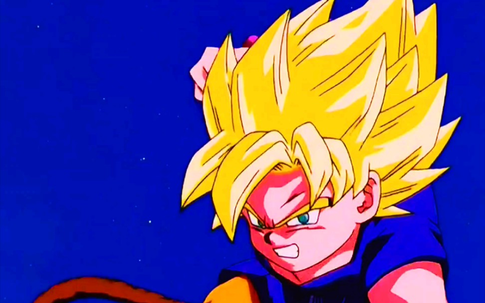 《龙珠gt》超燃混剪:让我来告诉你,gt中的小悟空到底有帅.