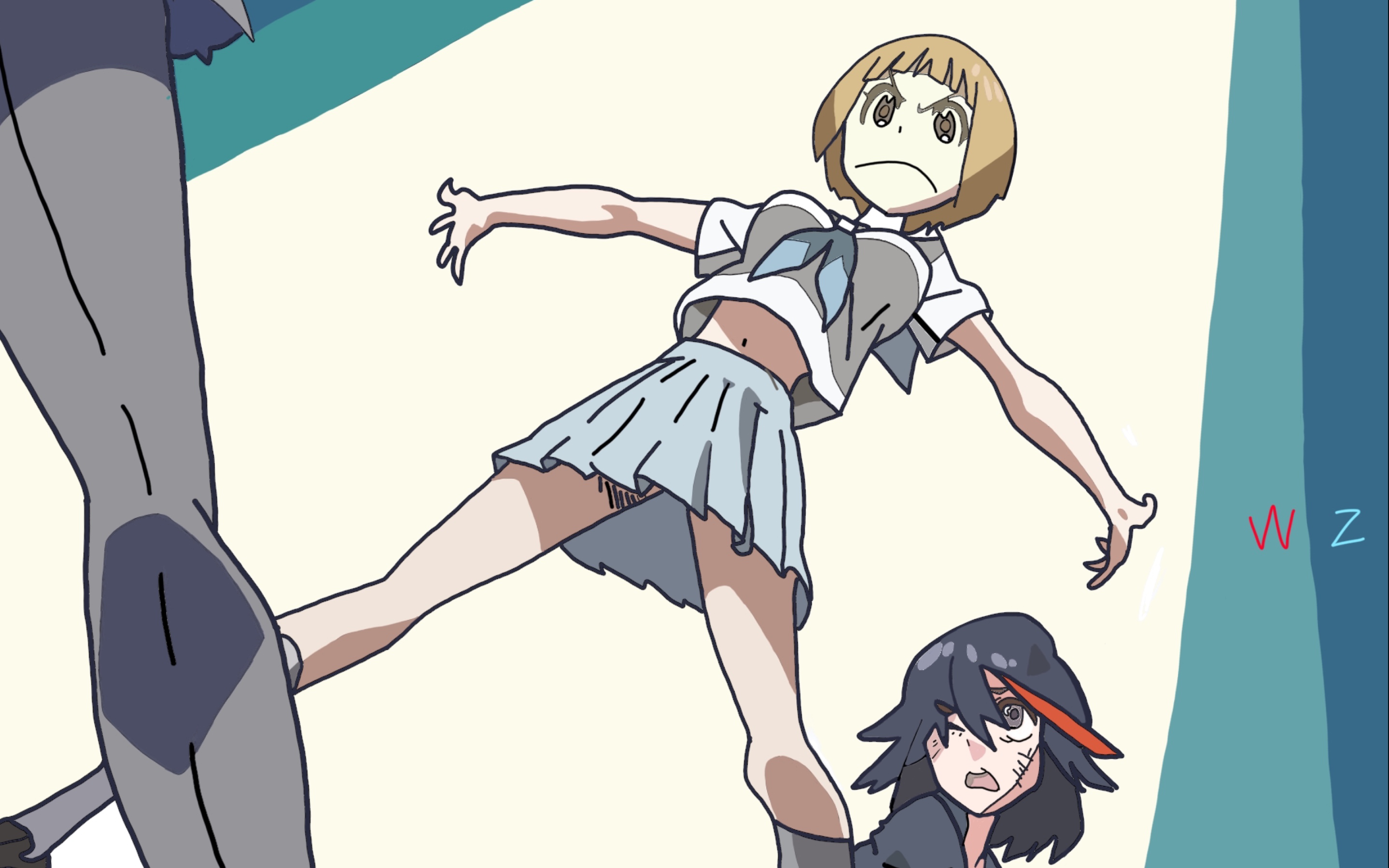 【绘画】斩服少女满舰饰真子好可爱