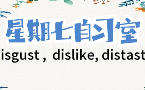 英语四级词汇辨析一七二 disgust , dislike, distaste哔哩哔哩bilibili