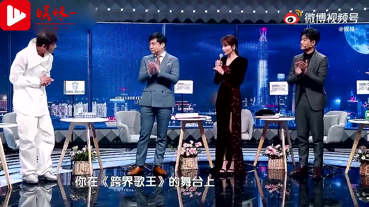 [图]杨烁即兴唱《酒神曲》，高音飙到青筋暴起，实在不简单丨跨界歌王