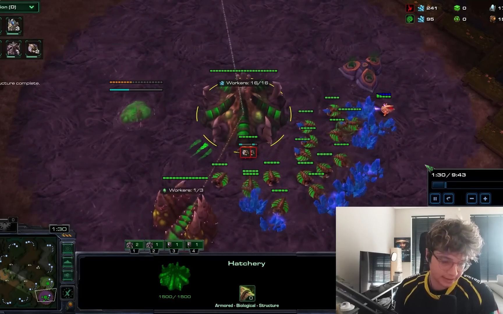 星际争霸2 reynor vs hellraiser | esl