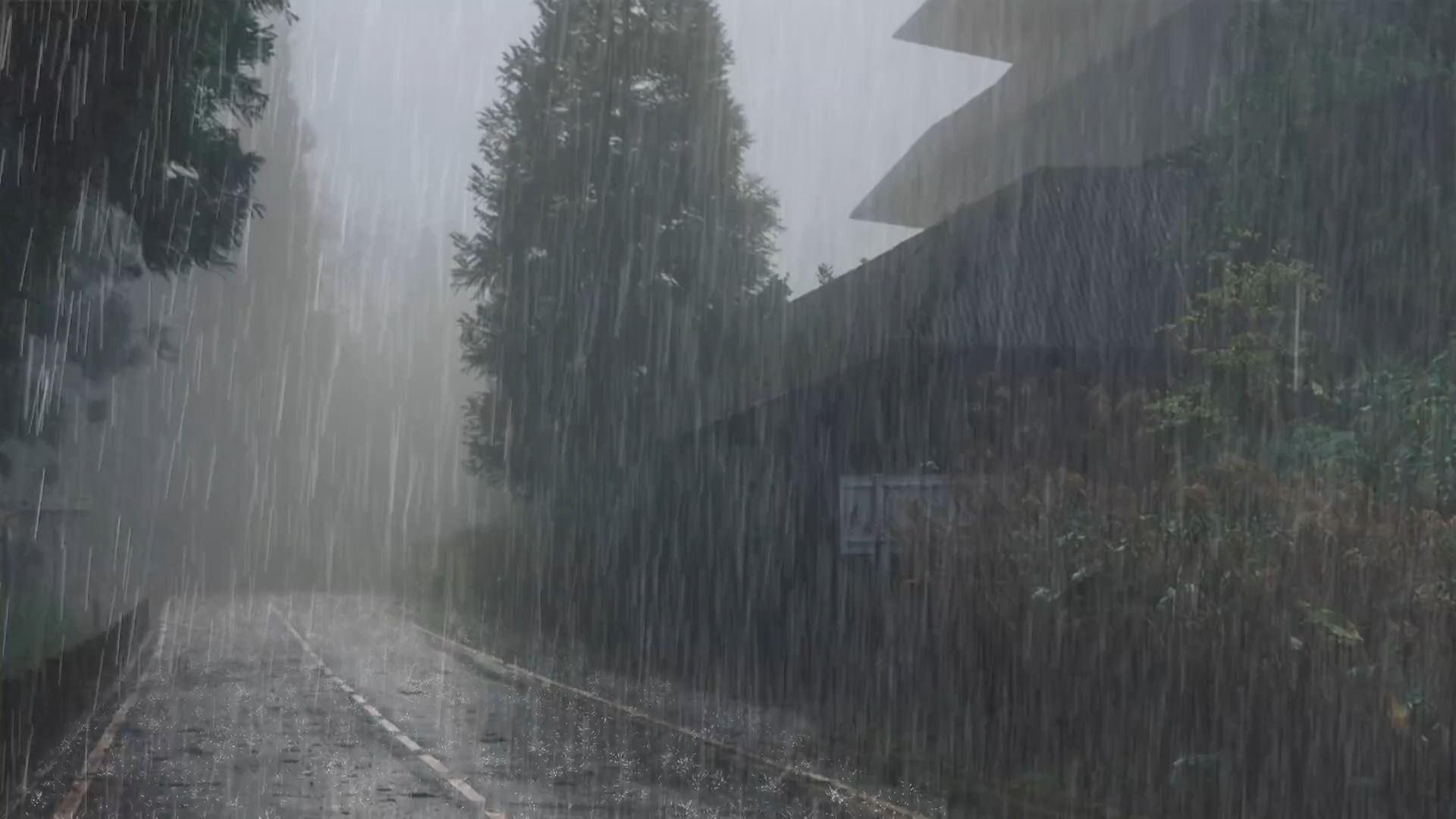 8小时下雨声,深度睡眠,打雷下雨声有助睡眠与疗愈舒压,消除疲劳