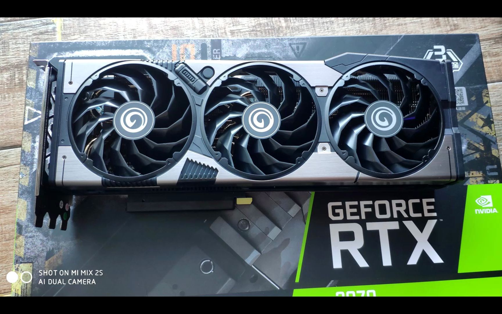 开箱影驰rtx3070黑将