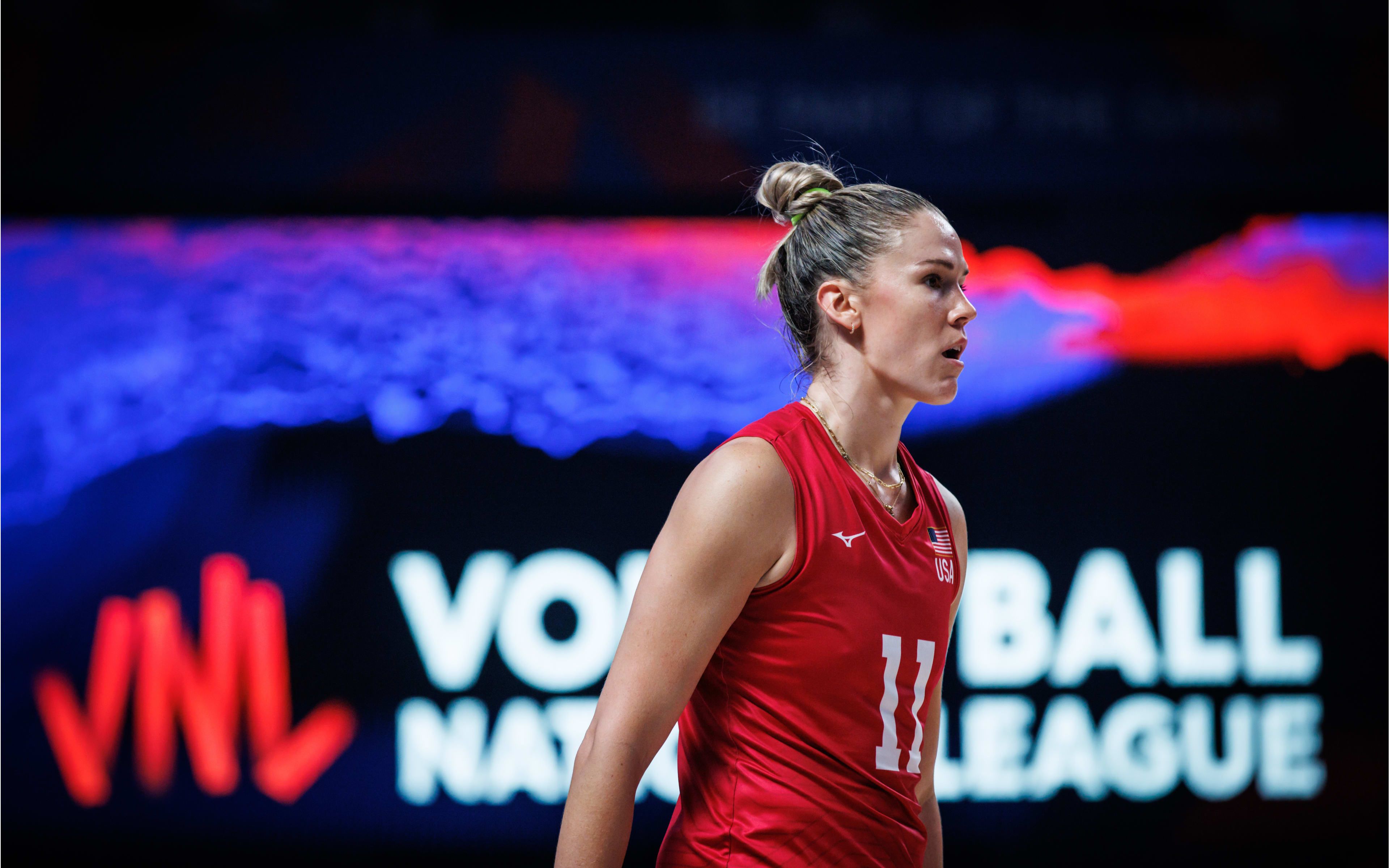 德鲁斯,布耶里卡主将比拼,2023vnl美国女排对阵塞尔维亚女排