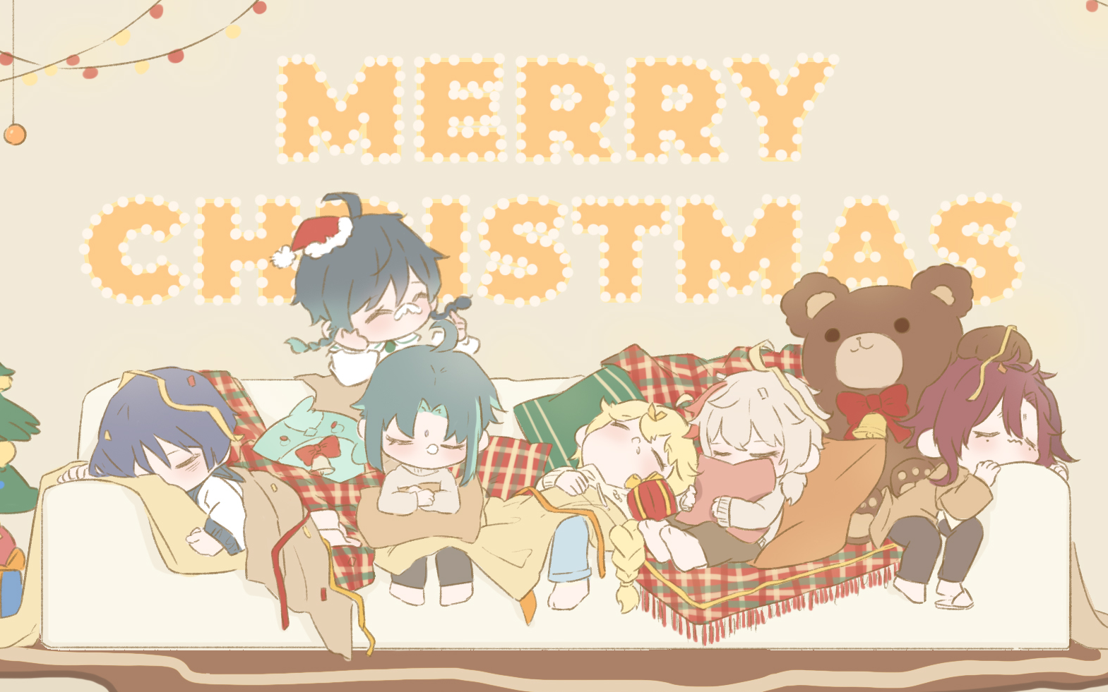 [图]【圣诞手书】Very Merry Happy Christmas